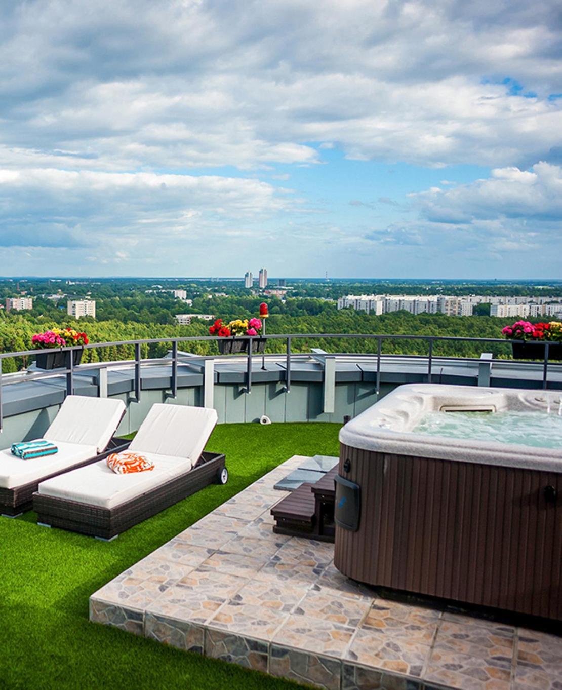 Skyhouse Riga Private Penthouse And Spa Exterior foto